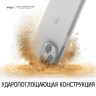 Чехол Elago GLIDE для iPhone 13, прозрачный/голубой