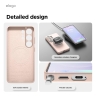 Elago для Galaxy S26 Ultra чехол Magnetic PU Leather Lovely Pink (MagSafe)