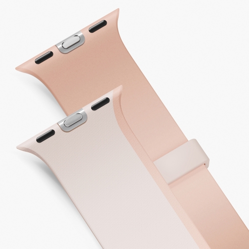 Uniq для Apple Watch 42/41/40 mm ремешок Revix IV reversible Magnetic Petal Pink/Misty Rose
