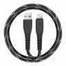 Автомобильное зарядное EnergEA Alu Drive PD20+ Kit USB-C PD/USB QC3.0 + кабель Nyloflex USB-A/Lightning (1.5 м)