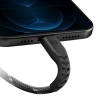 Автомобильное зарядное EnergEA Alu Drive PD20+ Kit USB-C PD/USB QC3.0 + кабель Nyloflex USB-A/Lightning (1.5 м)