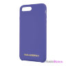 Чехол Karl Lagerfeld Silicone для iPhone 7 Plus/8 Plus, фиолетовый