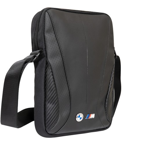 Сумка BMW Tablet Bag Carbon Perforated Compact для планшета до 10 дюймов, черная