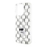 Karl Lagerfeld для iPhone 15 Pro чехол PC/TPU Monogram NFT Choupette Hard Transparent