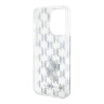 Karl Lagerfeld для iPhone 15 Pro чехол PC/TPU Monogram NFT Choupette Hard Transparent