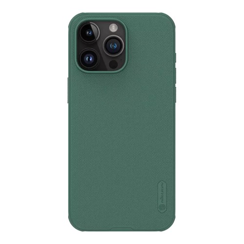 Nillkin для iPhone 15 Pro Max чехол Frosted Shield Pro Magnetic Deep Green