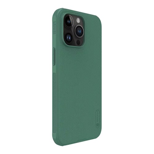 Nillkin для iPhone 15 Pro Max чехол Frosted Shield Pro Magnetic Deep Green