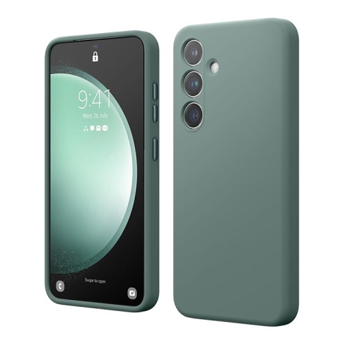 Elago для Galaxy S24+ чехол Soft silicone (Liquid) Midnight Green