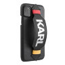 Чехол Lagerfeld PU Leather Strap Karl Logo Hard для iPhone 11 Pro Max, с ремешком, черный