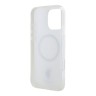 U.S. Polo для iPhone 16 Pro чехол PC/TPU Double Horse logo and Ring White (MagSafe)