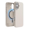 Elago для iPhone 16 чехол Soft silicone (Liquid) Stone (MagSafe)