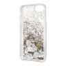 Чехол Karl Lagerfeld Liquid Glitter Floatting Charms для iPhone 7/8/SE, золотистый
