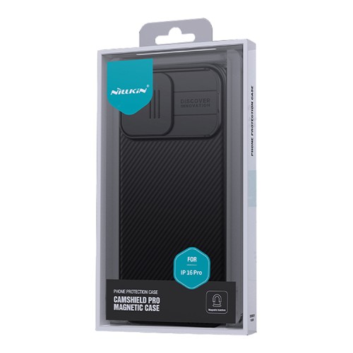 Nillkin для iPhone 16 Pro чехол CamShield Pro Magnetic Black