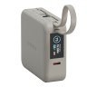 Energea АКБ MagPac MINI Plus, 10000W Magnetic wireless 15W +С 20W +2 C cables and Display Sand