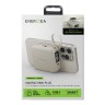 Energea АКБ MagPac MINI Plus, 10000W Magnetic wireless 15W +С 20W +2 C cables and Display Sand