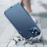 Чехол Baseus Shining Case Anti-Fall для iPhone 12 mini, синяя рамка