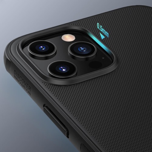 Чехол Nillkin Super Frosted Shield Pro Magnetic для iPhone 12 Pro Max, черный