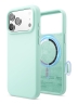 Elago для iPhone 17 Pro чехол Magnetic Silicone Aqua Sky (MagSafe)