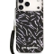Karl Lagerfeld для iPhone 17 Pro Max чехол IML Zebra Hard + Nylon Hand cord Purple