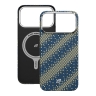 BlueO чехол для iPhone 17 Pro, Tactile Woven Air Aramid fiber (Kevlar) Galaxy Green (MagSafe)