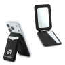 Karl Lagerfeld картхолдер бумажник-стенд Wallet MagSafe Cardslot Stand with Mirror Saffiano NFT K&C metal Blk