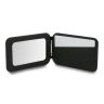 Karl Lagerfeld картхолдер бумажник-стенд Wallet MagSafe Cardslot Stand with Mirror Saffiano NFT K&C metal Blk