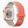 Uniq для Apple Watch 49/46/45/44 mm ремешок Revix IV reversible Magnetic Coral Quartz/Beige