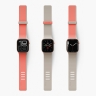 Uniq для Apple Watch 49/46/45/44 mm ремешок Revix IV reversible Magnetic Coral Quartz/Beige
