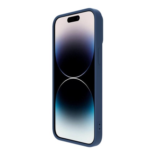 Чехол Nillkin CamShield Silky Silicone для iPhone 14 Pro Max, Midnight Blue