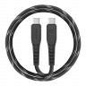 Сетевое зарядное EnergEA Ampcharge PD30+ USB-C PD + USB-A QC3.0 PPS 33W + кабель Nyloflex USB-С (1.5 м)