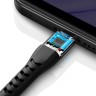 Сетевое зарядное EnergEA Ampcharge PD30+ USB-C PD + USB-A QC3.0 PPS 33W + кабель Nyloflex USB-С (1.5 м)