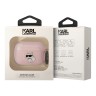 Чехол Lagerfeld TPU with ring NFT Choupette Translucent для Airpods Pro, розовый