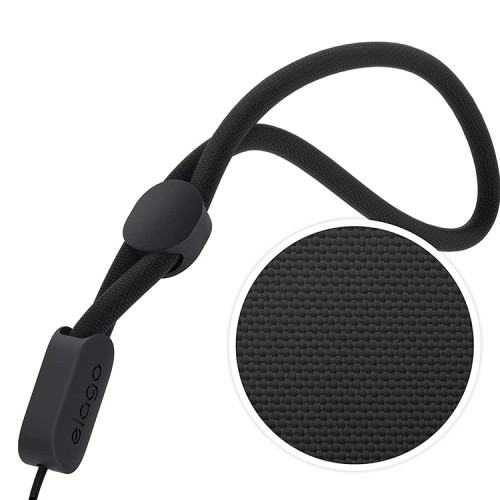 Чехол Elago Unique AW5 Game console with Round strap для AirPods Pro 2, черный