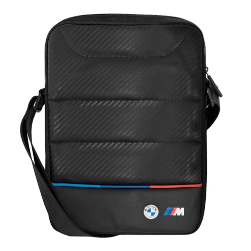 Сумка BMW Tablet Bag Carbon Tricolor Compact для планшета до 10 дюймов, черная
