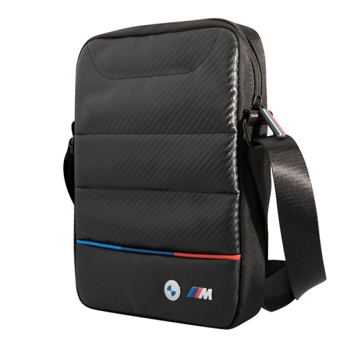 Сумка BMW Tablet Bag Carbon Tricolor Compact для планшета до 10 дюймов, черная