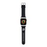 Karl Lagerfeld для Apple Watch 49-46-45-44 mm ремешок 3D Rubber NFT Choupette head Black