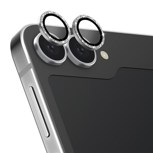 Uniq стекло для Galaxy Z Flip 6 OPTIX Camera Lens protector Aluminium White Shimmer