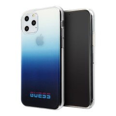 Чехол Guess California Hard Gradient для iPhone 11 Pro, синий