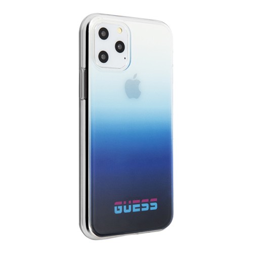 Чехол Guess California Hard Gradient для iPhone 11 Pro, синий
