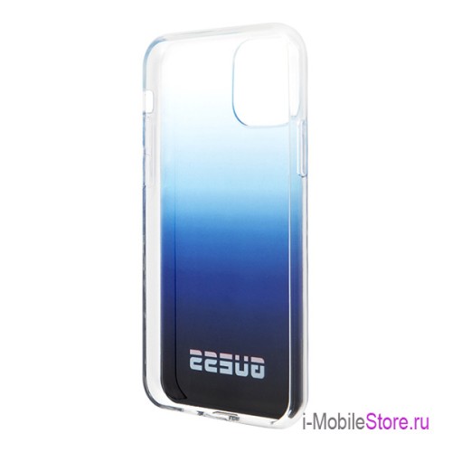 Чехол Guess California Hard Gradient для iPhone 11 Pro, синий