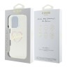 Guess для iPhone 16 Pro чехол PC/TPU Heart Transparent