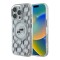 Karl Lagerfeld для iPhone 16 Pro Max чехол PC/TPU Monogram NFT Karl&Choupette прозрачный (MagSafe)
