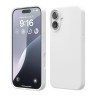 Elago для iPhone 16 чехол Soft silicone (Liquid) White