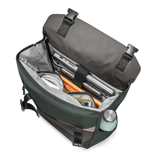 Tomtoc Travel рюкзак Slash-T64 Laptop Backpack 15.6"/18L Grey/Turquoise