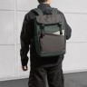 Tomtoc Travel рюкзак Slash-T64 Laptop Backpack 15.6"/18L Grey/Turquoise