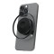 Energea Беспроводное СЗУ MagDuo Arc 2in1 iPhone +Apple Watch charger +retractable USB-C Cable Gunmetal