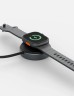 Energea Беспроводное СЗУ MagDuo Arc 2in1 iPhone +Apple Watch charger +retractable USB-C Cable Gunmetal