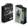 Energea Беспроводное СЗУ MagDuo Arc 2in1 iPhone +Apple Watch charger +retractable USB-C Cable Gunmetal