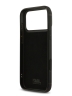Karl Lagerfeld для iPhone 17 Pro Max чехол PU Signature logo with Cardslot Hard Black