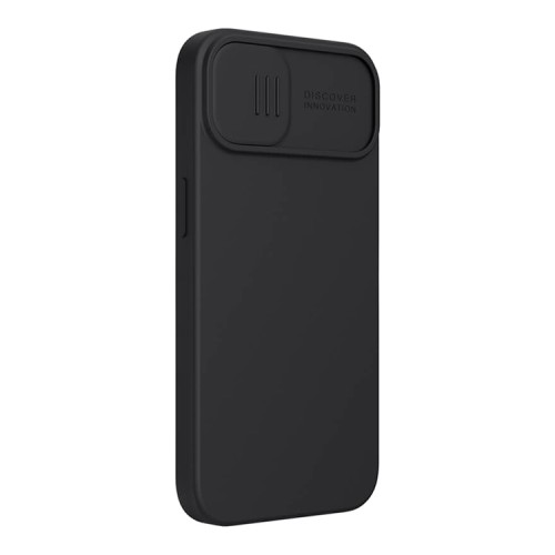 Чехол Nillkin CamShield Silky Magnetic Silicone для iPhone 13, черный